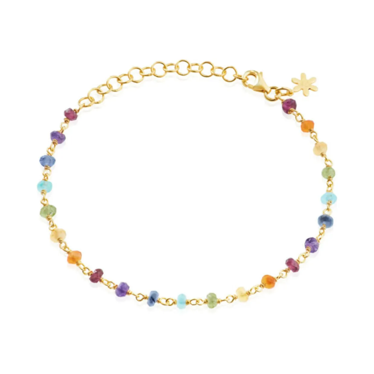 SUSANNE FRIIS BJØRNER ARMBÅND SØLV FORGYLDT - 1433-2-556