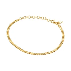 SUSANNE FRIIS BJØRNER ARMBÅND I FORGYLDT SØLV - 1836-2-20