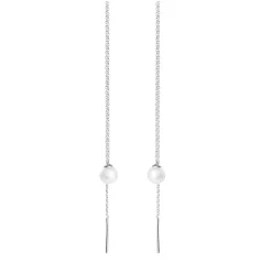 SUSANNE FRIIS BJØRNER BALLANCE ØRERINGE MED PERLE - 5334-1