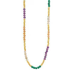 SUSANNE FRIIS BJØRNER COLLIER MED STEN I FARVER-1906-2-45-598