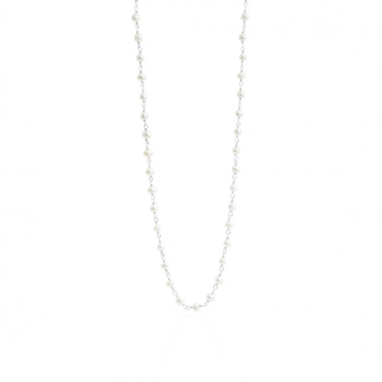 SUSANNE FRIIS BJØRNER HALSKÆDE SØLV PERLER - 1869-1-900