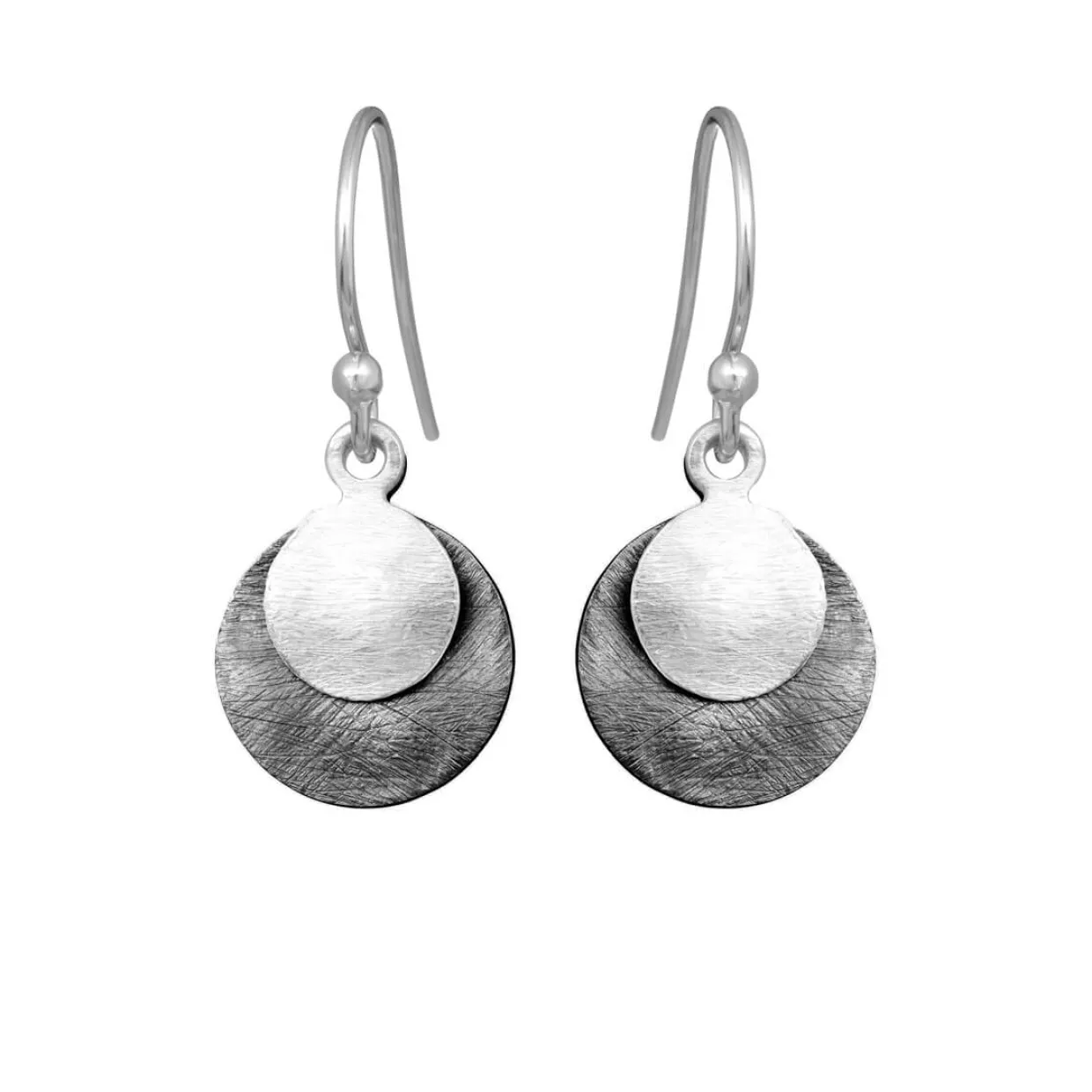 SUSANNE FRIIS BJØRNER ØREHÆNGER I SØLV MED MØNTER - 5182-1