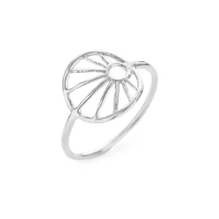 SUSANNE FRIIS BJØRNER RING SØLV MED TRÅDMØNSTER - 1695-1