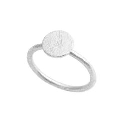 SUSANNE FRIIS BJØRNER RING SØLV MAT STR. 56 - 1673-1