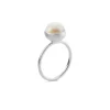 SUSANNE FRIIS BJØRNER RING SØLV FERSKVANDSPERLE STR 52- 1692-1-900