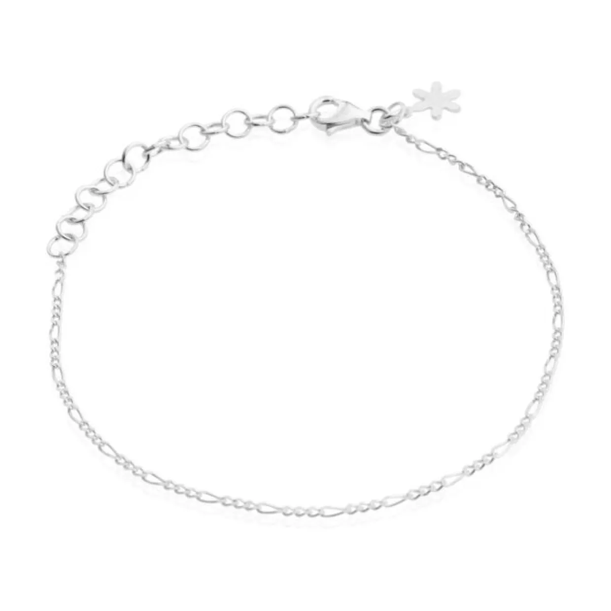 SUSANNE FRIIS BJØRNER SØLV ARMBÅND FIGARO - 1837-1-20