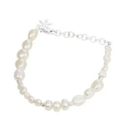 SUSANNE FRIIS BJØRNER SØLV ARMBÅND MED PERLER - 1878-1-20-900