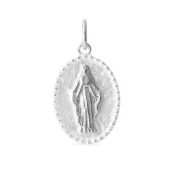 SUSANNE FRIIS BJØRNER SØLV VEDHÆNG MADONNA - 1844-1