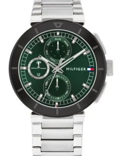 TOMMY HILFIGER LORENZO UR HERRE STÅL MED LÆNKE - 1792117