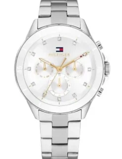 TOMMY HILFIGER MELLIE DAME UR STÅL MED LÆNKE - 1782707