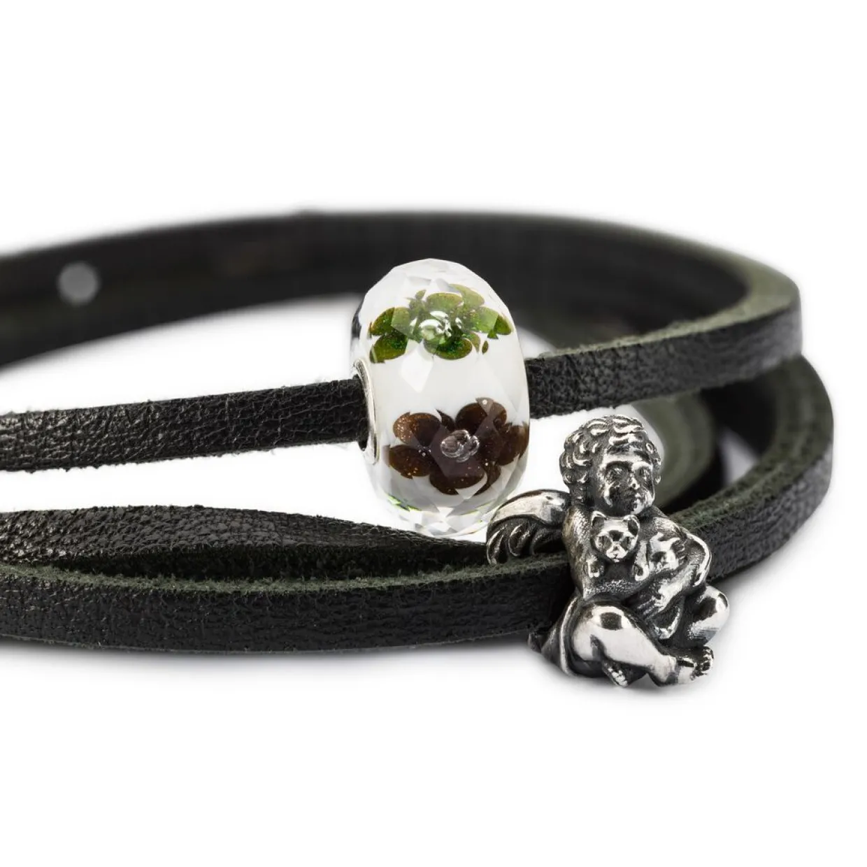 TROLLBEADS 'ALLE DYRS KERUB' LED SØLV - TAGBE-50043