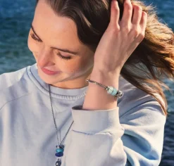 TROLLBEADS 'AZUR KRUSNINGER' GLAS KUGLE -TGLBE-20329