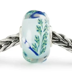 TROLLBEADS BLÅ PIL GLASKUGLE - TGLBE-20406