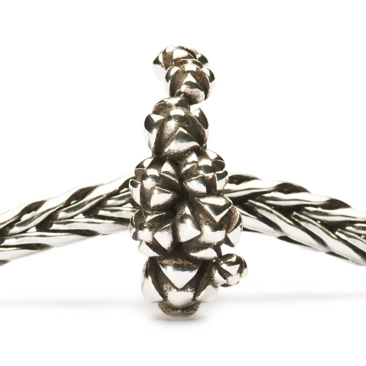 TROLLBEADS BOUGAINVILLEA SØLV KUGLE - TAGBE-10020