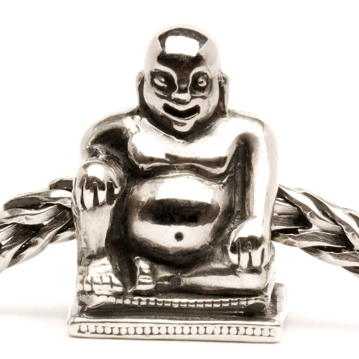 TROLLBEADS BUDDHA SØLV KUGLE - TAGBE-40054