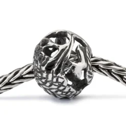 TROLLBEADS ÆDEL HJORT SØLVKUGLE - TAGBE-20183