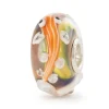 TROLLBEADS ENERGISK ORANGE FISK GLASKUGLE - TGLBE-20418
