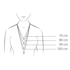 TROLLBEADS FANTASIKÆDE MED FORVANDLING 90CM – TAGFA-00043