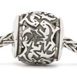 TROLLBEADS FIRBEN SØLV KUGLE - TAGBE-60001