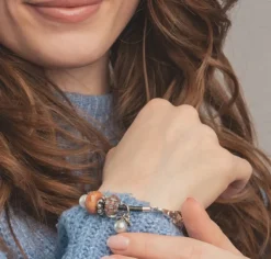 TROLLBEADS FOSSILISED SHELL BEAD - TSTBE-20043