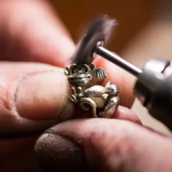 TROLLBEADS 'FREDENS ABE' SØLV KUGLE - TAGBE-30148