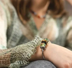 TROLLBEADS FRØENS KRAM GLASKUGLE - TGLBE-20448