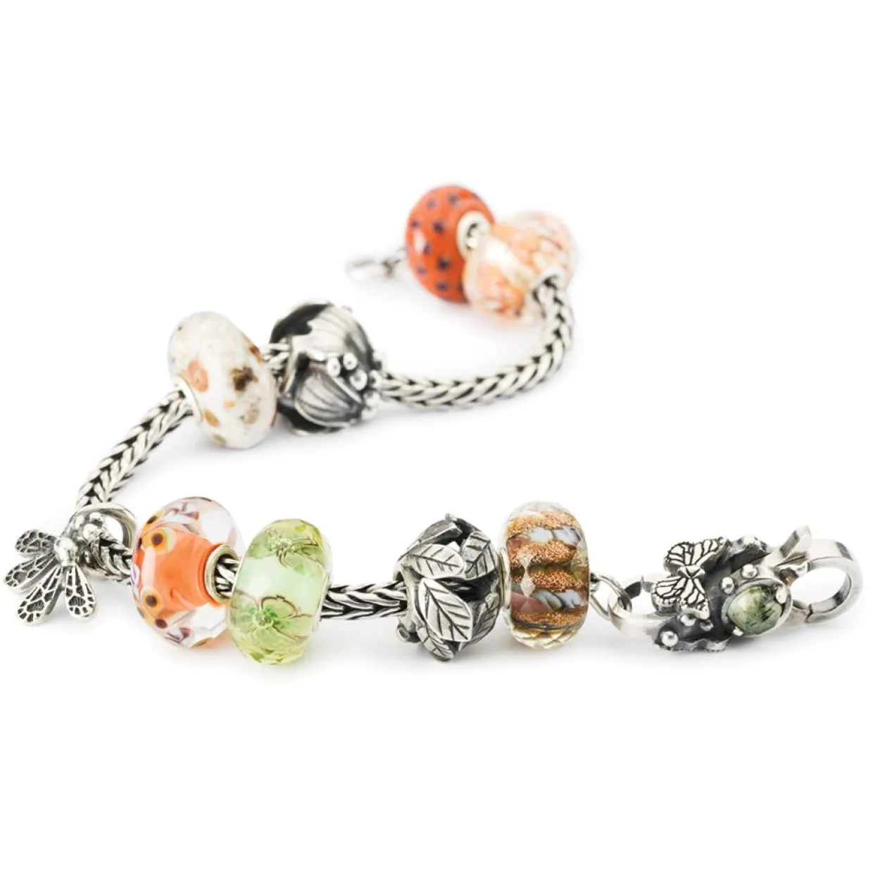 TROLLBEADS 'GLAD KLATRER' GLAS KUGLE - TGLBE-20313