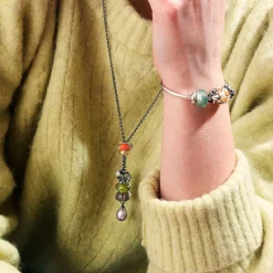 TROLLBEADS 'GLAD KLATRER' GLAS KUGLE - TGLBE-20313