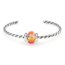 TROLLBEADS GLAS KUGLE 'LAG AF NYSGERRIGHED OG ENERGI' - TGLBE-30111