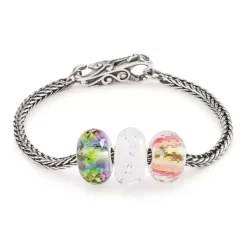 TROLLBEADS GLAS KUGLE 'LAG AF FORTID OG FREMTID' - TGLBE-30108