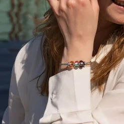 TROLLBEADS GLAS KUGLE 'LAG AF INTUITION OG VISDOM' - TGLBE-30113