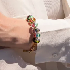 TROLLBEADS GLAS KUGLE 'LAG AF EUFORI OG STILHED' - TGLBE-30109