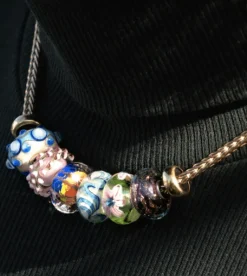 TROLLBEADS GLAS SPRING PROVENCE BEAD - TGLBE-20392