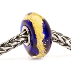 TROLLBEADS 'HALS CHAKRA' GLAS KUGLE - TGLBE-20043