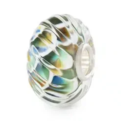 TROLLBEADS HAVFRUE I BØLGER GLASKUGLE - TGLBE-20437