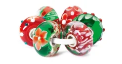 TROLLBEADS KLASSISK JUL RØD - 64616