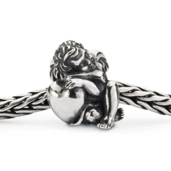 TROLLBEADS 'KÆRLIGHEDENS KERUB' LED SØLV - TAGBE-50042