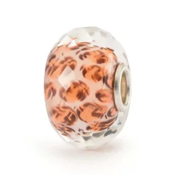 TROLLBEADS LEOPARDPLETTER GLASKUGLE - TGLBE-30106