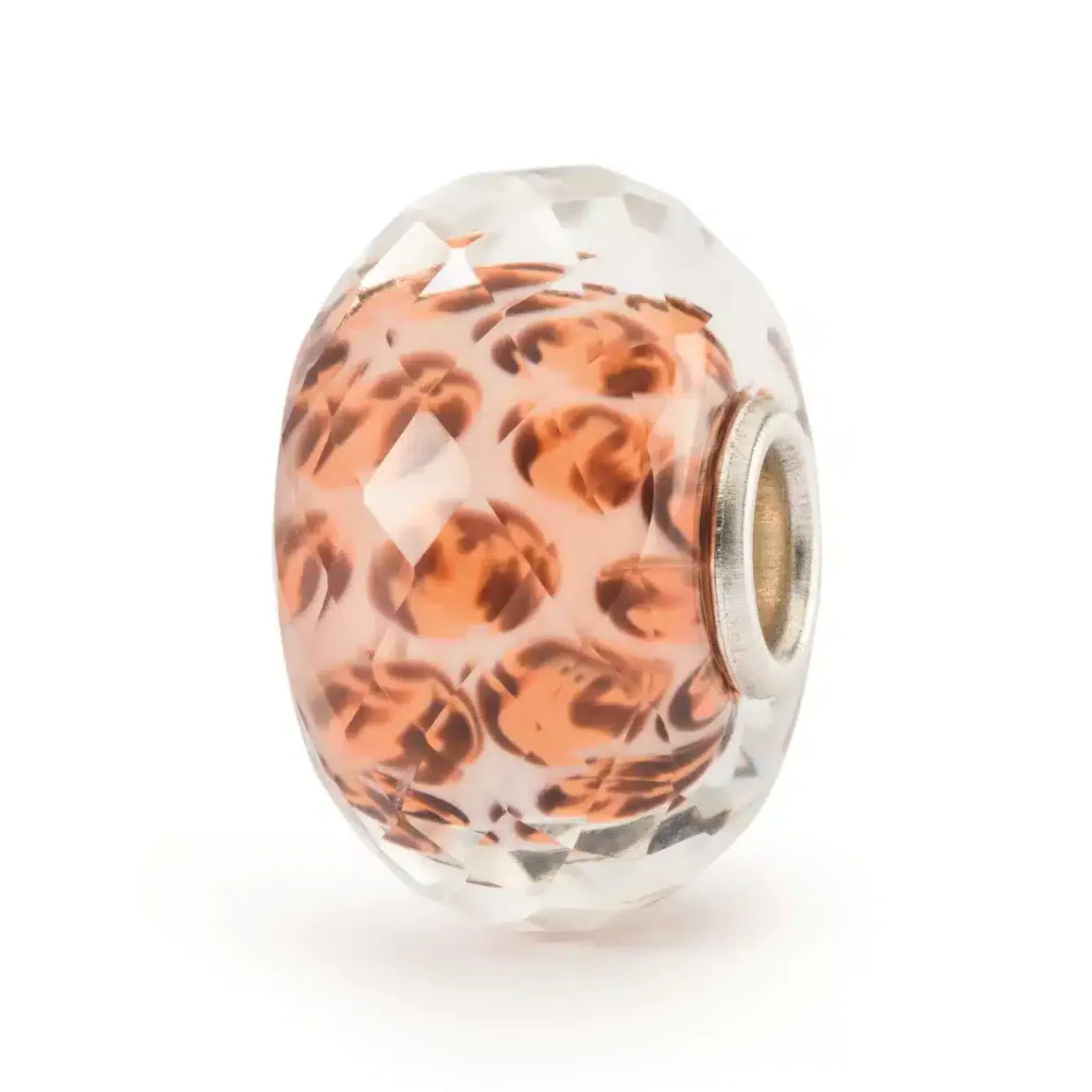 TROLLBEADS LEOPARDPLETTER GLASKUGLE - TGLBE-30106