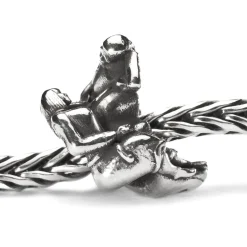 TROLLBEADS MORGENMAD SØLV KUGLE - TAGBE-40037