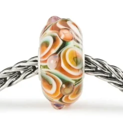 TROLLBEADS MORGENSDAGENS HØST GLASKUGLE - TGLBE-20402