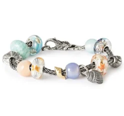 TROLLBEADS OCEAN WHISPER SØLV - TAGBE-20306
