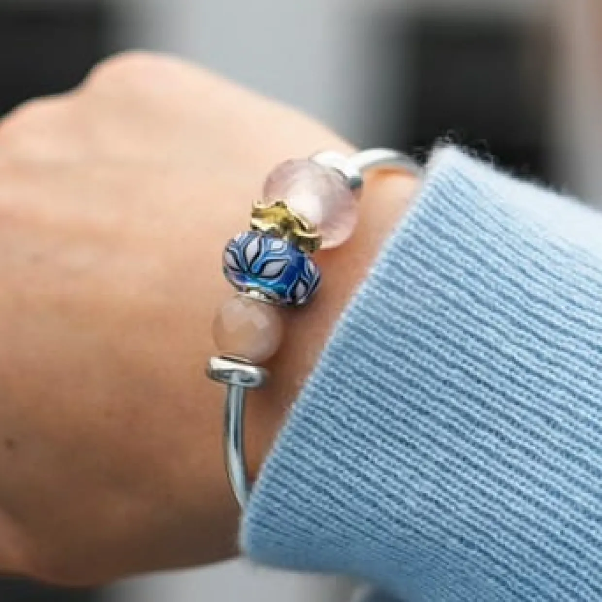 TROLLBEADS PASSIONENS LOTUS GLASKUGLE - TGLBE-20438