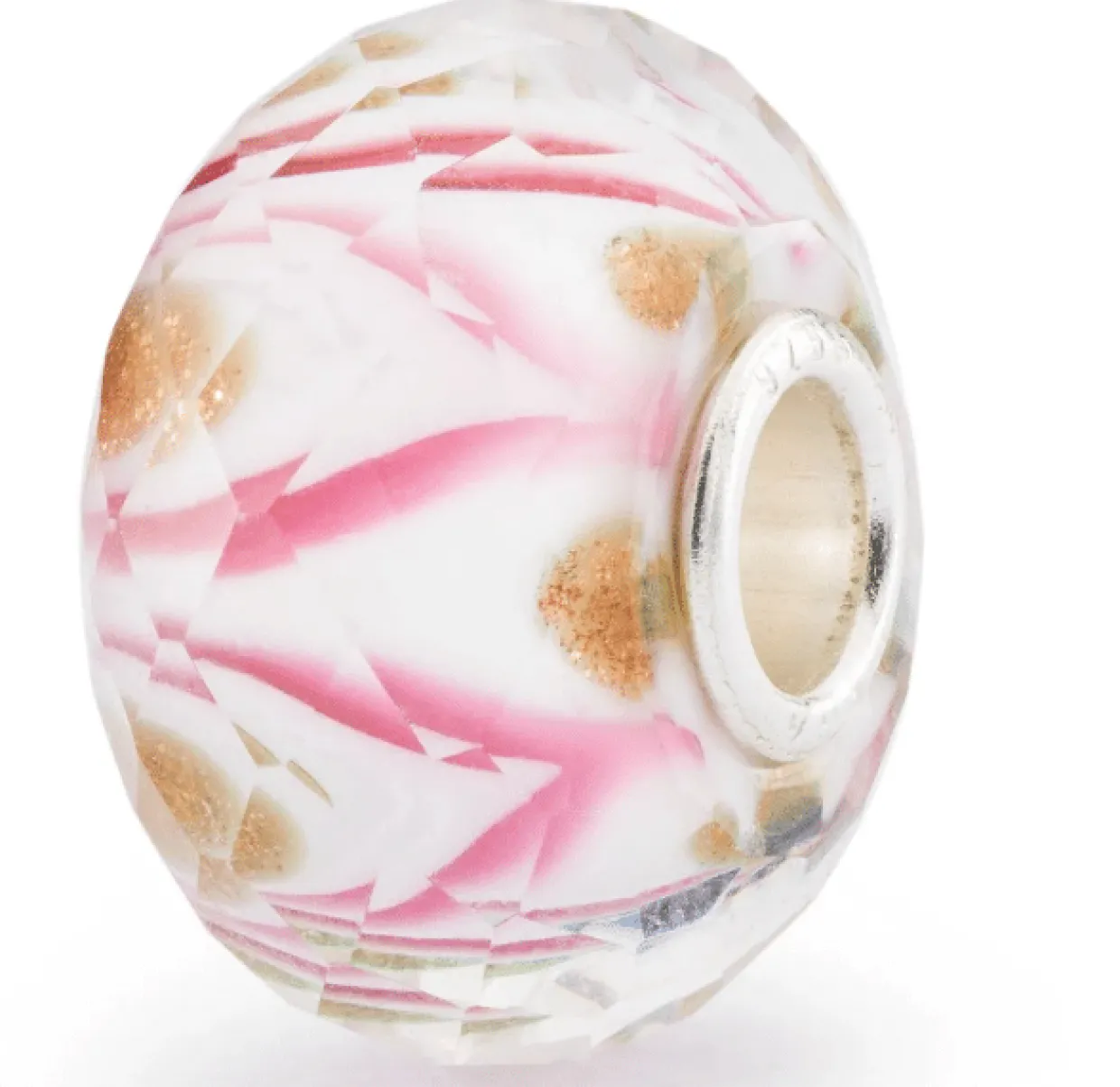 TROLLBEADS ROSA SYMFONI GLASKUGLE- TGLBE-30105