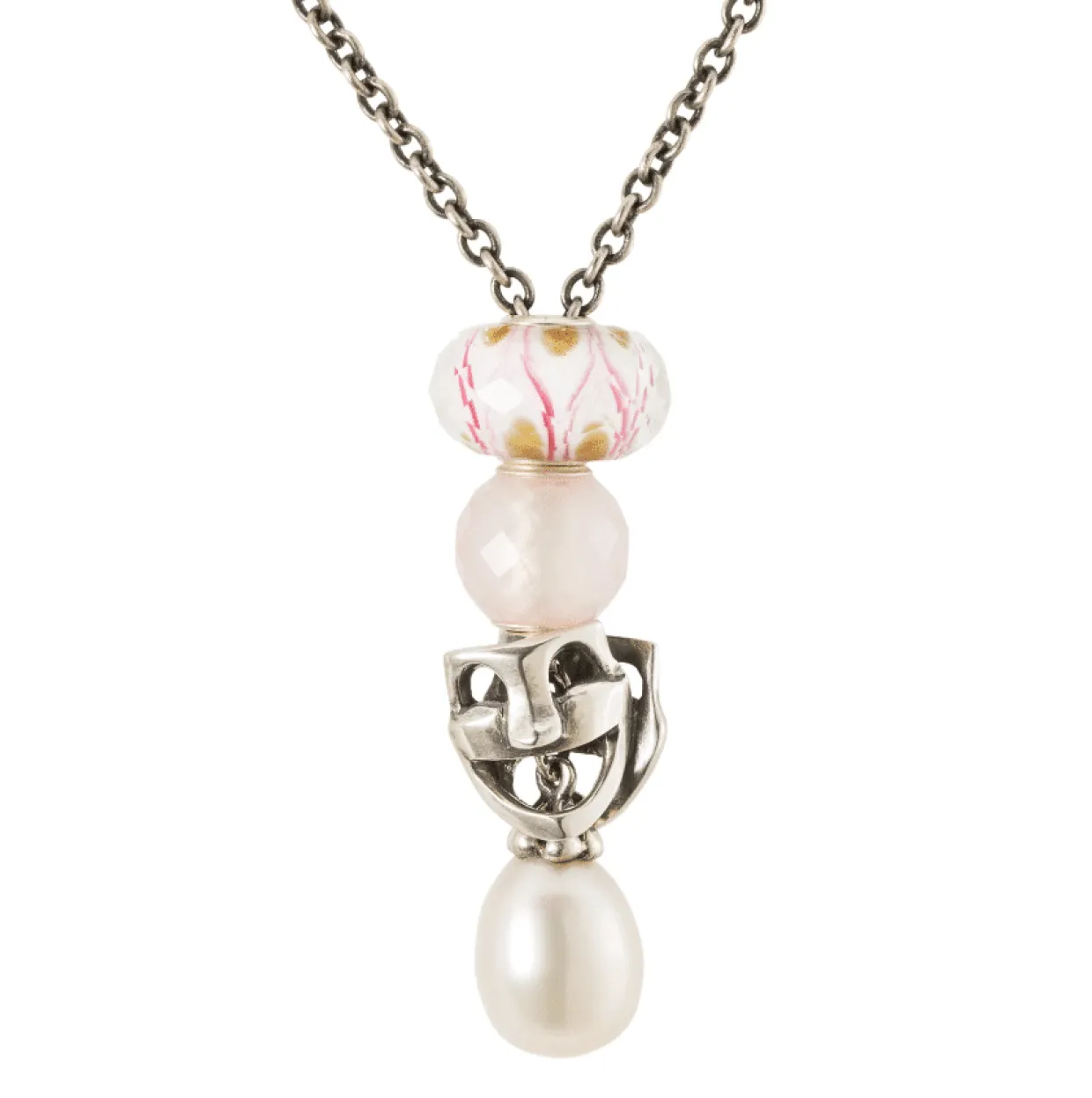 TROLLBEADS ROSA SYMFONI GLASKUGLE- TGLBE-30105