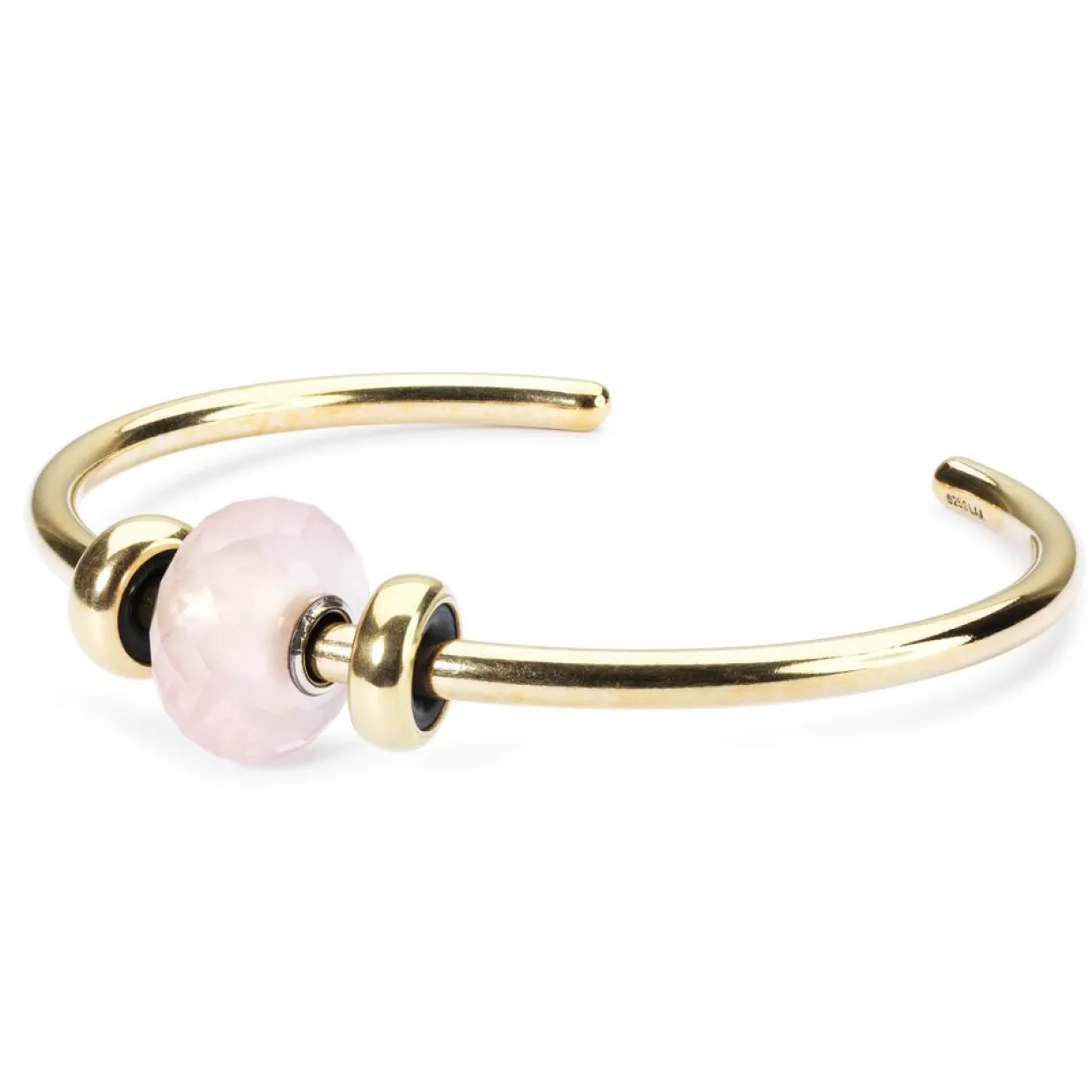 TROLLBEADS ROSAKVARTS STEN KUGLE - TSTBE-20004