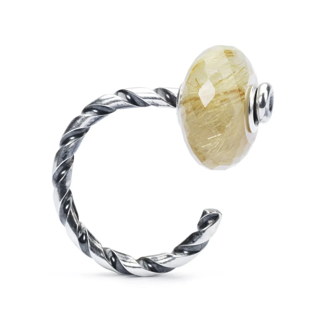 TROLLBEADS RUTILKVARTS STEN KUGLE - TSTBE-30004