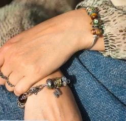 TROLLBEADS SØENS FRIHED GLASKUGLE - TGLBE-20451