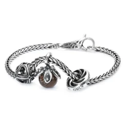TROLLBEADS SØLVLED HJERTESYMFONI - TAGBE-20159