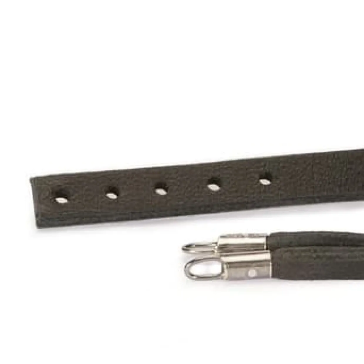 TROLLBEADS SORT LÆDER ARMBÅND 41CM - TLEBR-00002